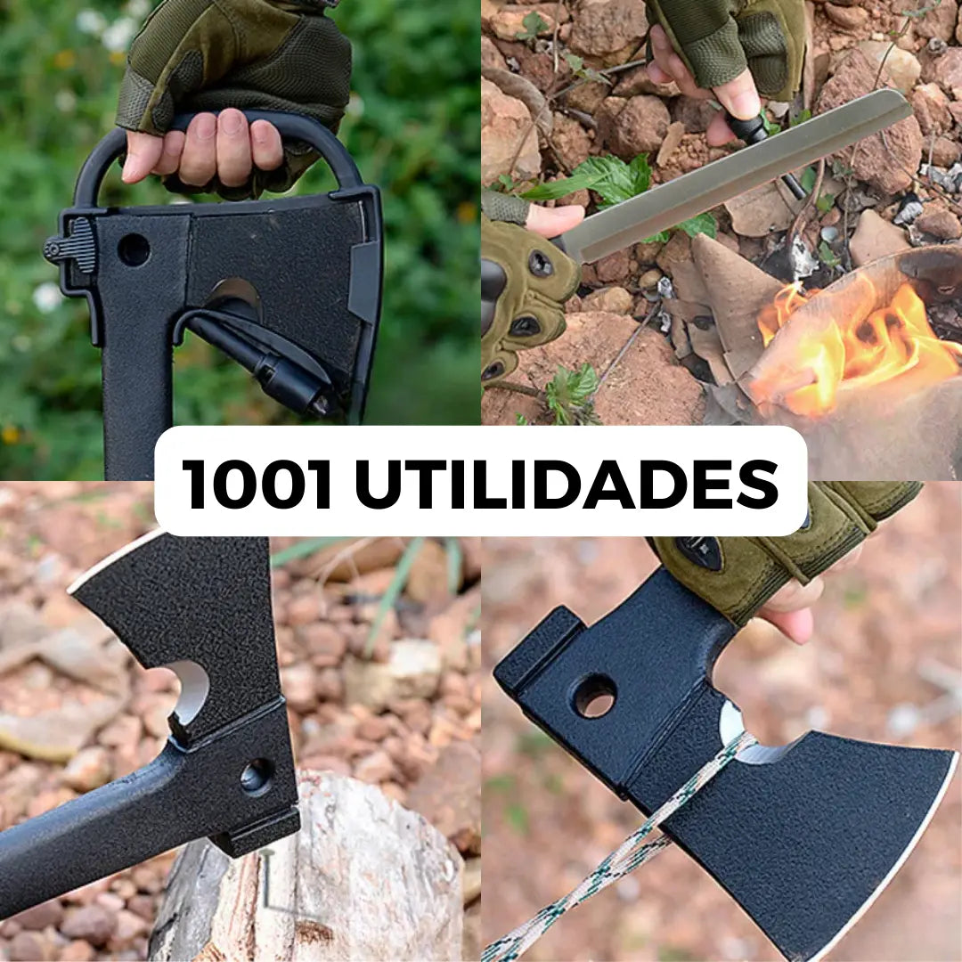 Machado Premium 4 em 1 • Ferramenta 100% Completa