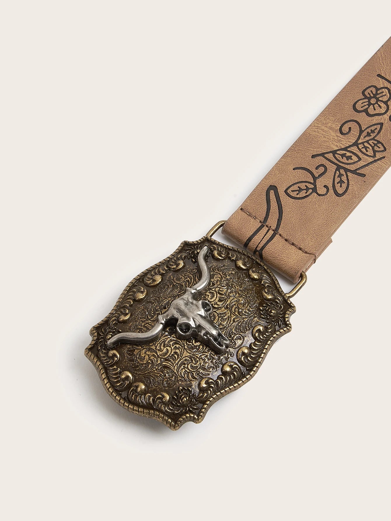 Cinto Cowboy de Couro• Cinto West Arbaro