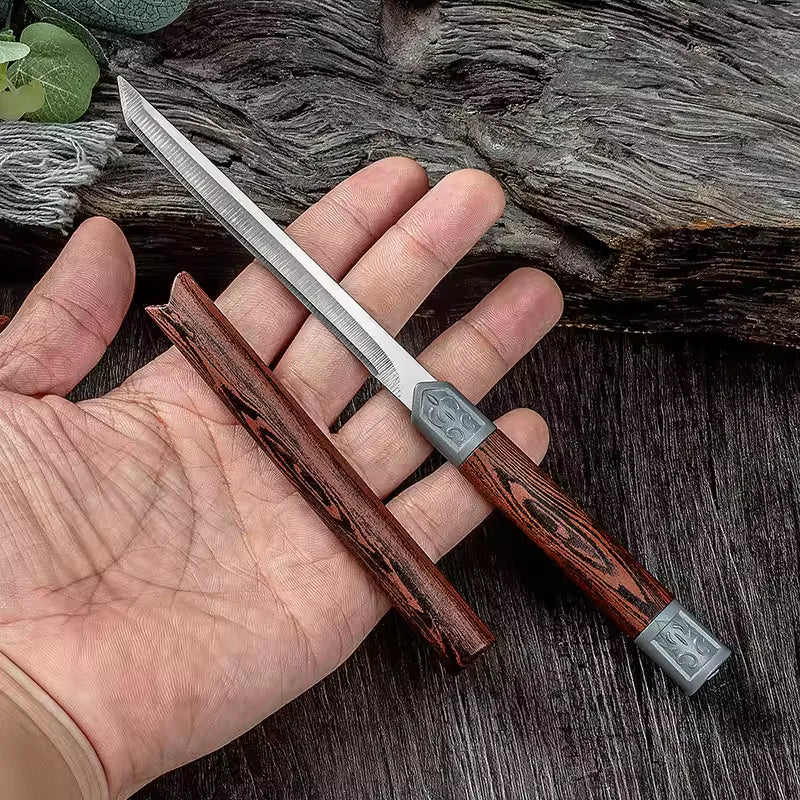 Combo Faca Artesanal Feng Ultra Afiada • 100% Forjada a Mão