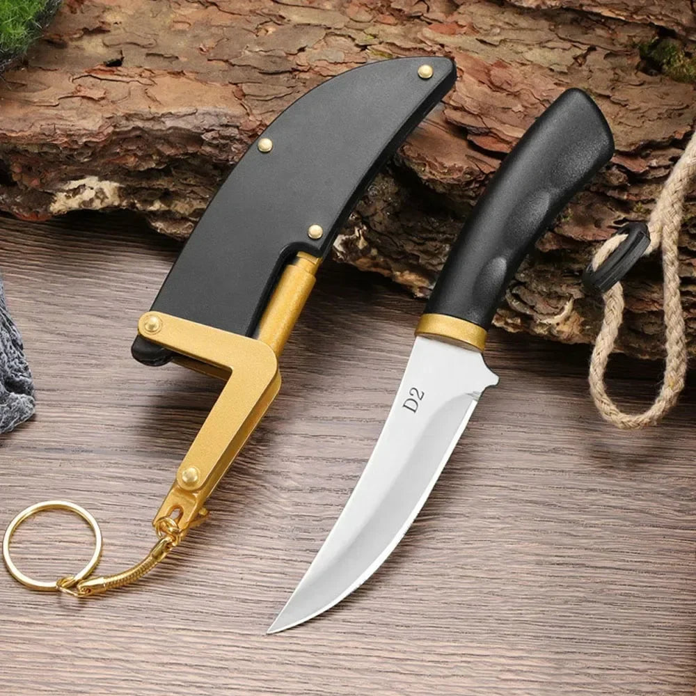 Combo Mini Faca Lírio Ultra Afiada • Compre 1 Leve 2 + Bainha Grátis