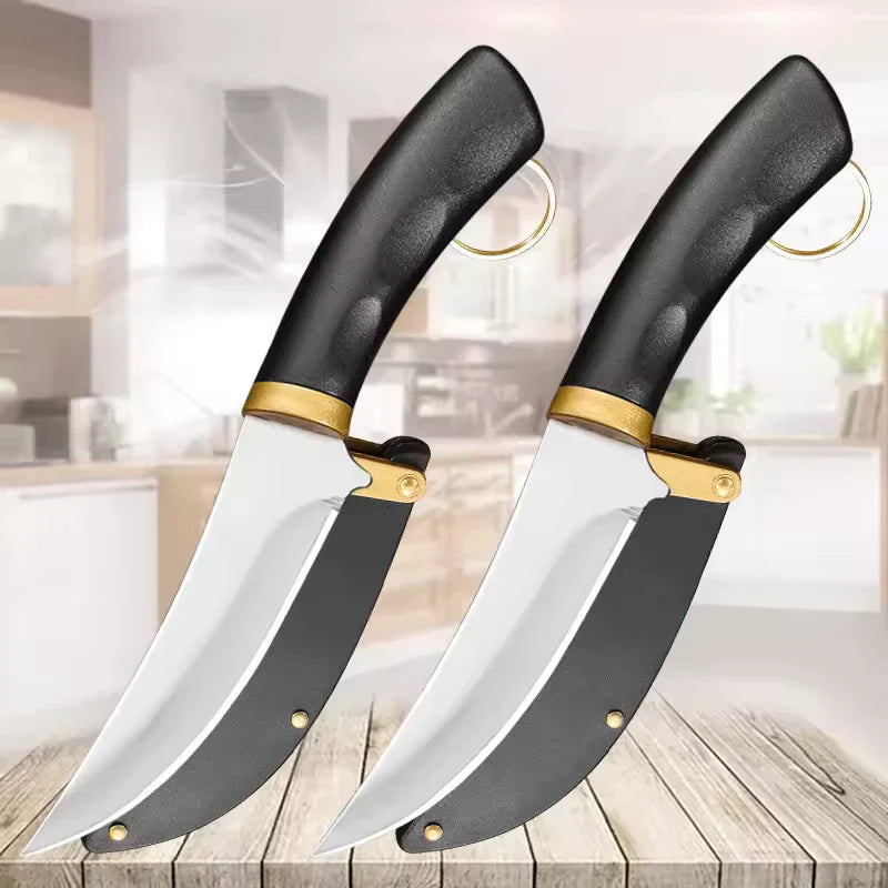 Combo Mini Faca Lírio Ultra Afiada • Compre 1 Leve 2 + Bainha Grátis