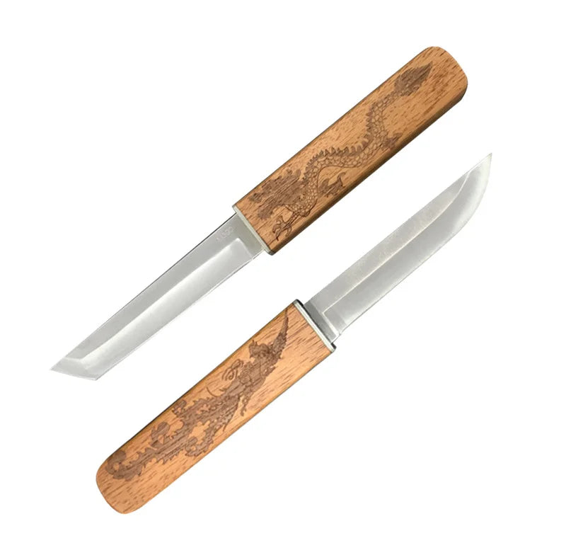 Faca Dupla Samurai Forjada à Mão • Faca Dragon Arbaro™